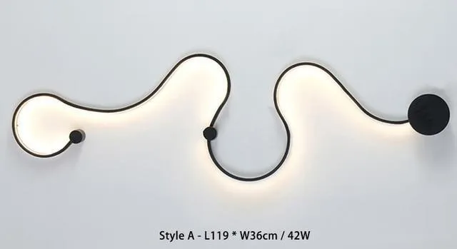 Acrylic Modern LED Wall Light