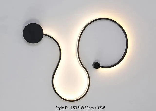 Acrylic Modern LED Wall Light