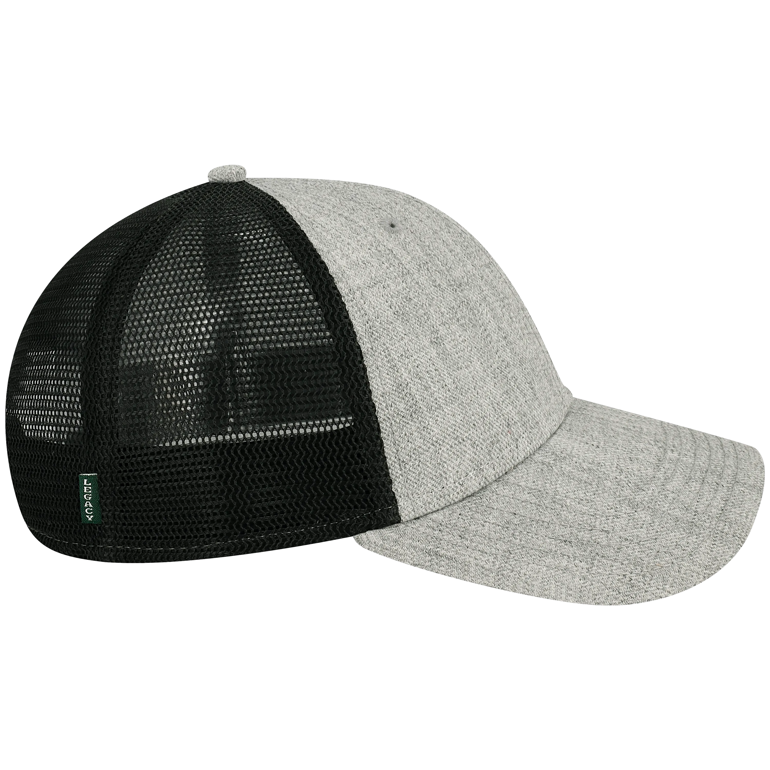 Army Black Knights Heather Grey/Black Lo-Pro Snapback Adjustable Trucker Hat