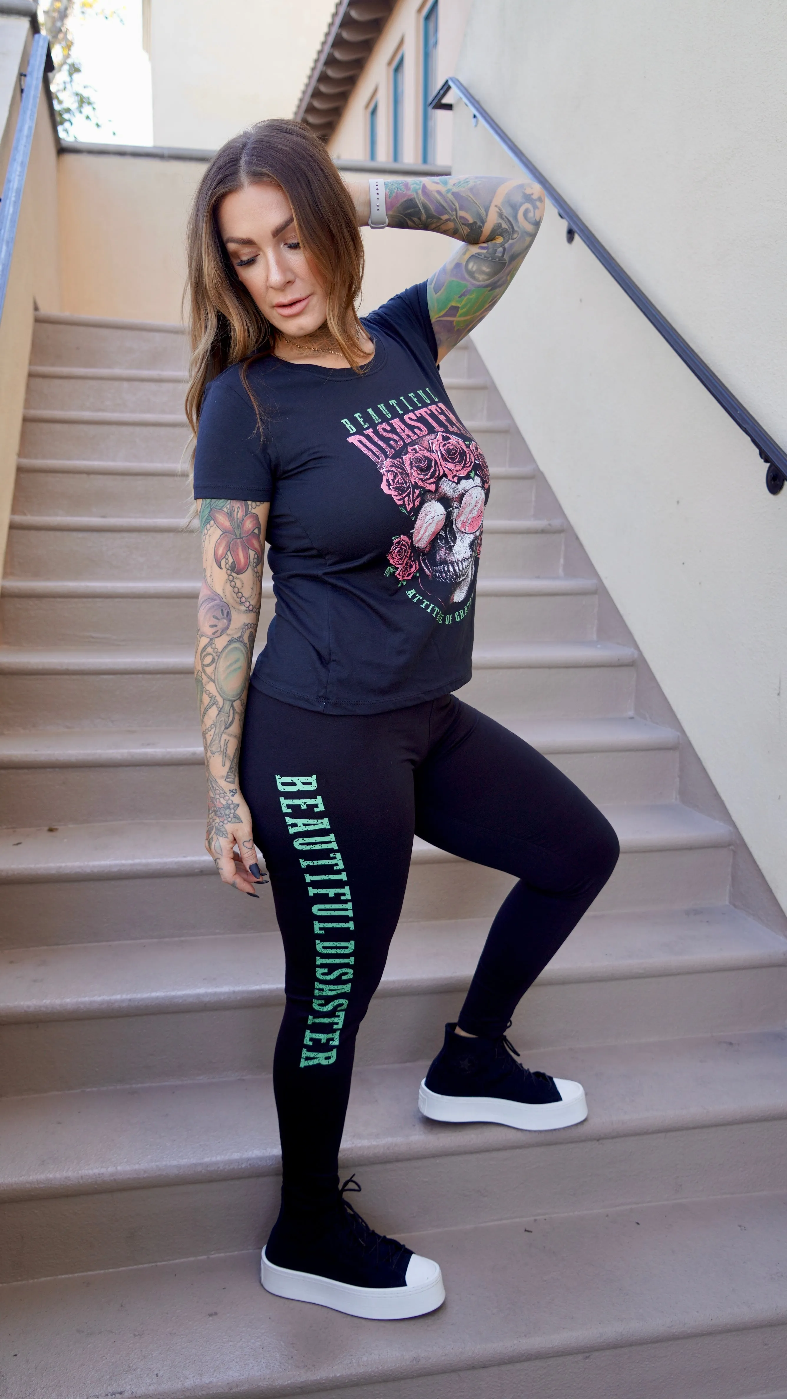 Attitude Of Gratitude Leggings