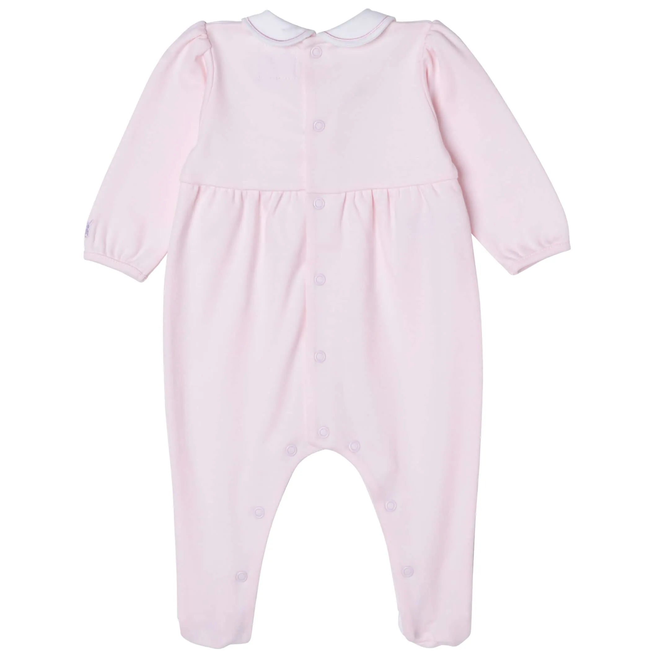 Baby Girls Pink Bunny Babygrow