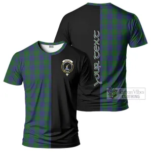 Barclay Tartan T-Shirt with Family Crest and Half Of Me Style