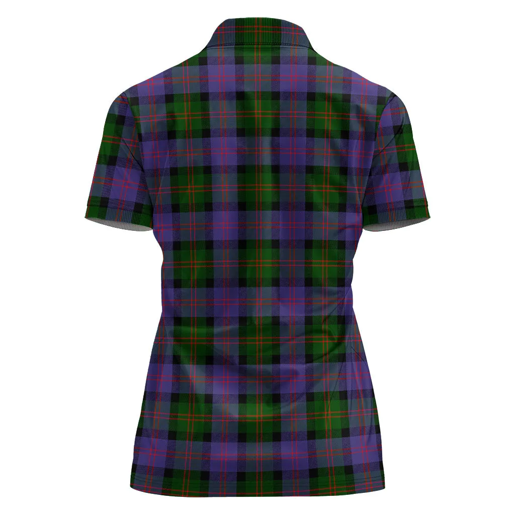 Blair Modern Tartan Polo Shirt For Women