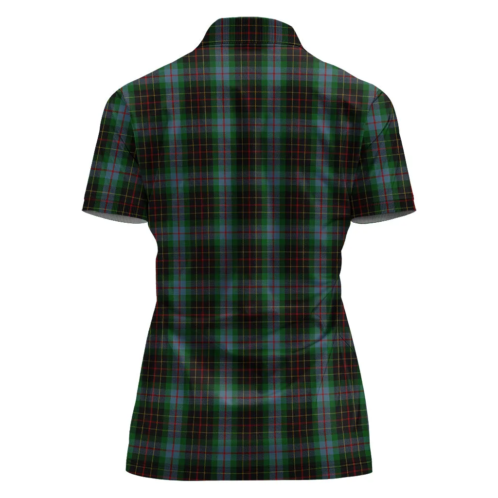 Brodie Hunting Tartan Polo Shirt For Women