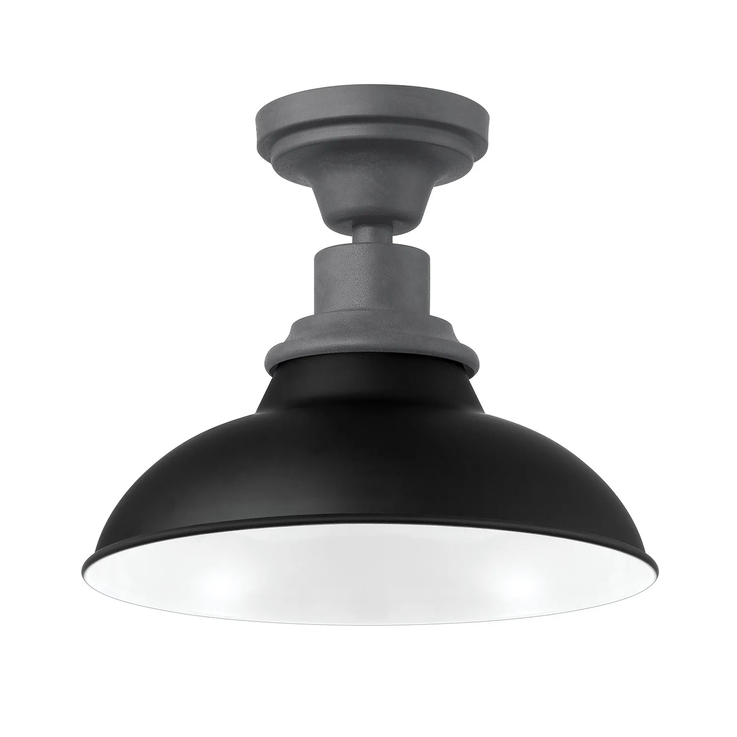 Carter Outdoor Flush Mount, Black