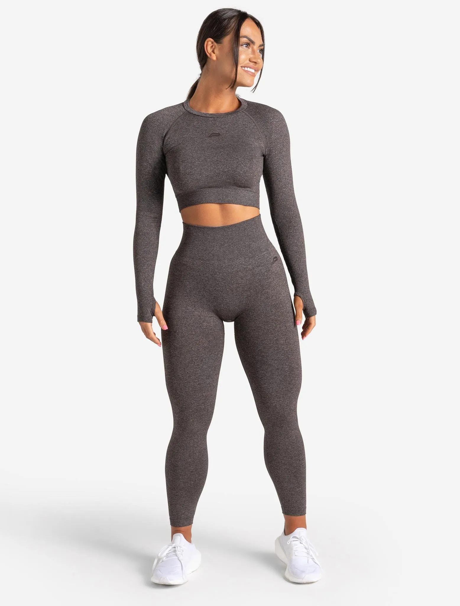 Core Seamless Leggings - Brown Marl