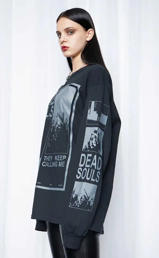 Dead Souls Oversized Long Sleeve Tee