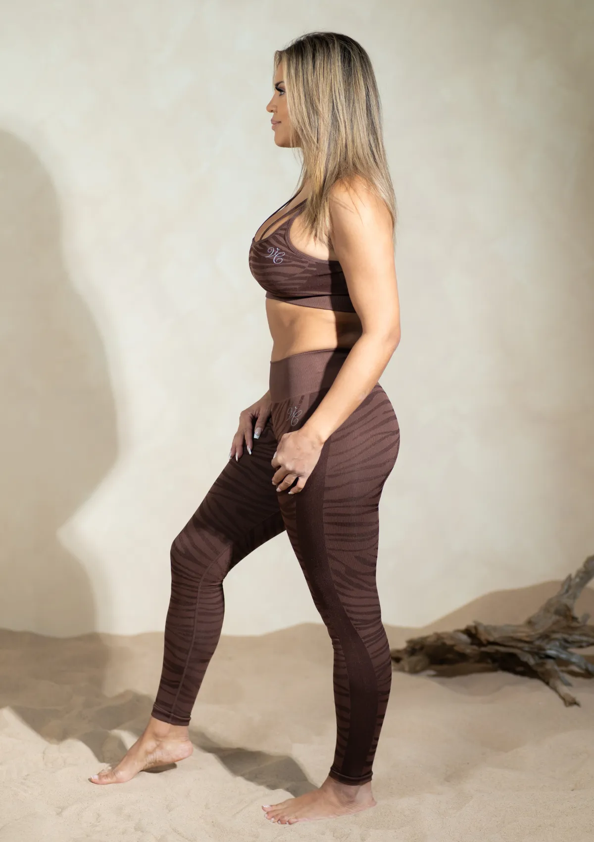 Destiny Yoga Legging In Animal Print