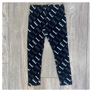 ELLE Black Printed Leggings