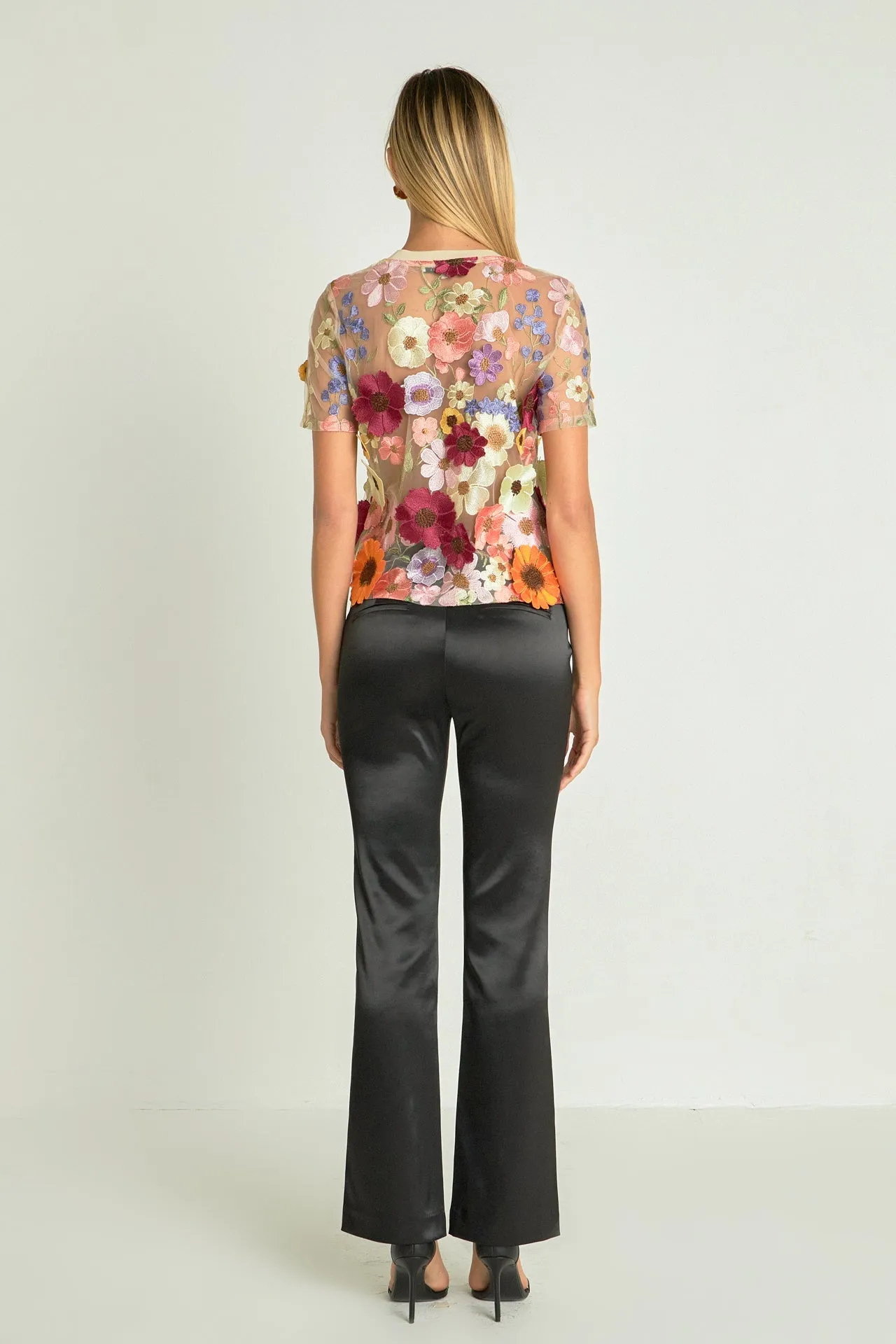 Endless Rose - Floral Embroidered Top