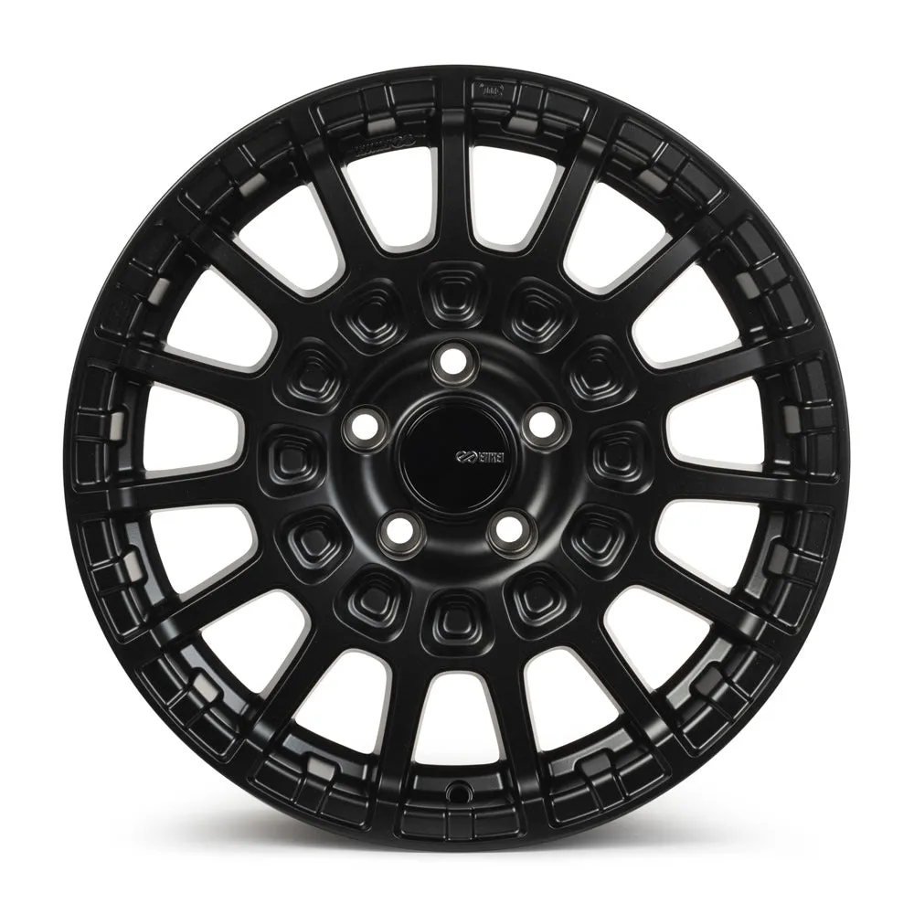 Enkei Overlander 17x7.5 5x108 35mm Offset 63.4mm Bore Black Wheel - 544-775-3135BK