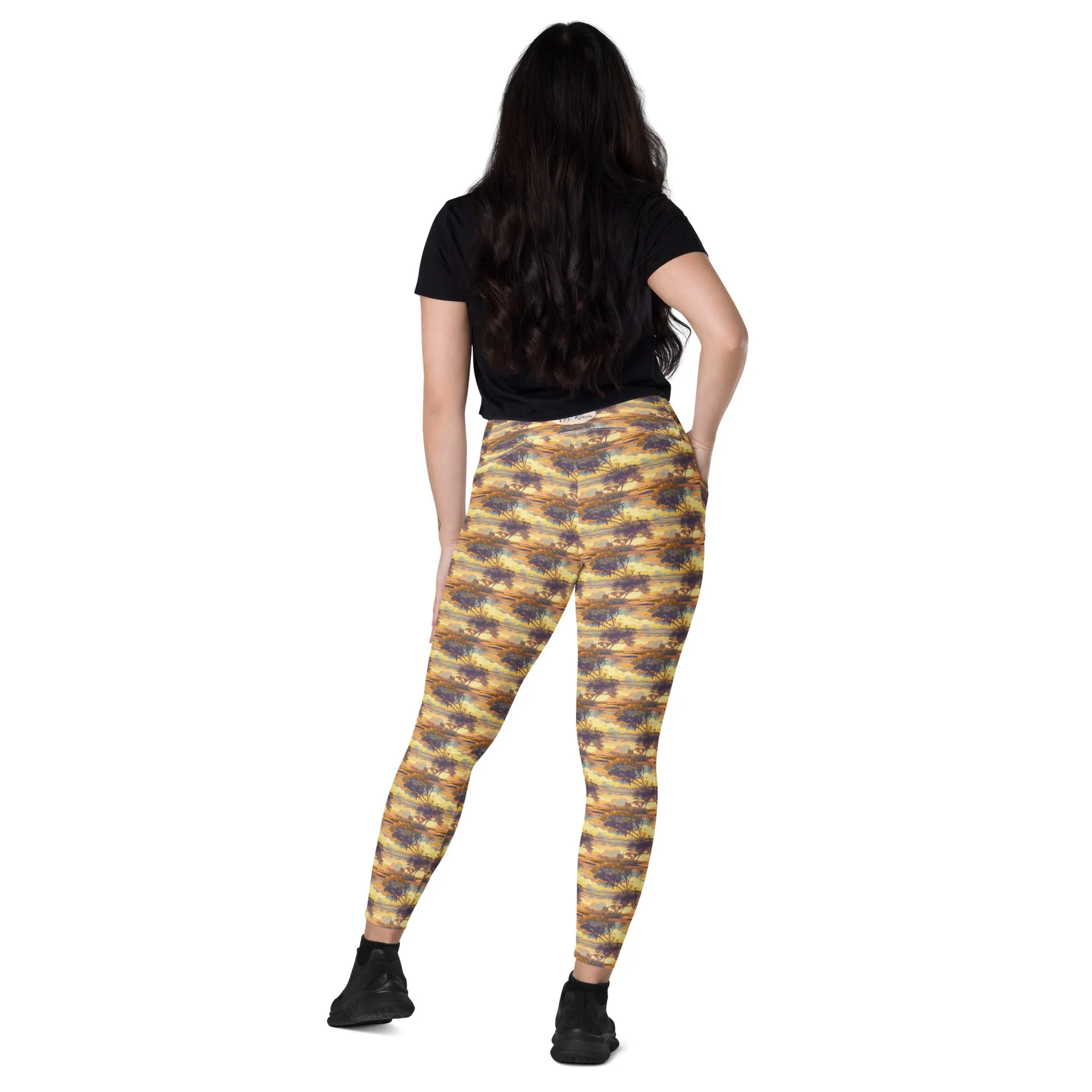 Florida Firesky- Leggings with pockets