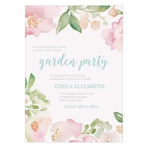 Garden Party Invitation