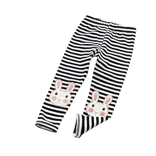 Girl Stirpes Knit Legging Pants