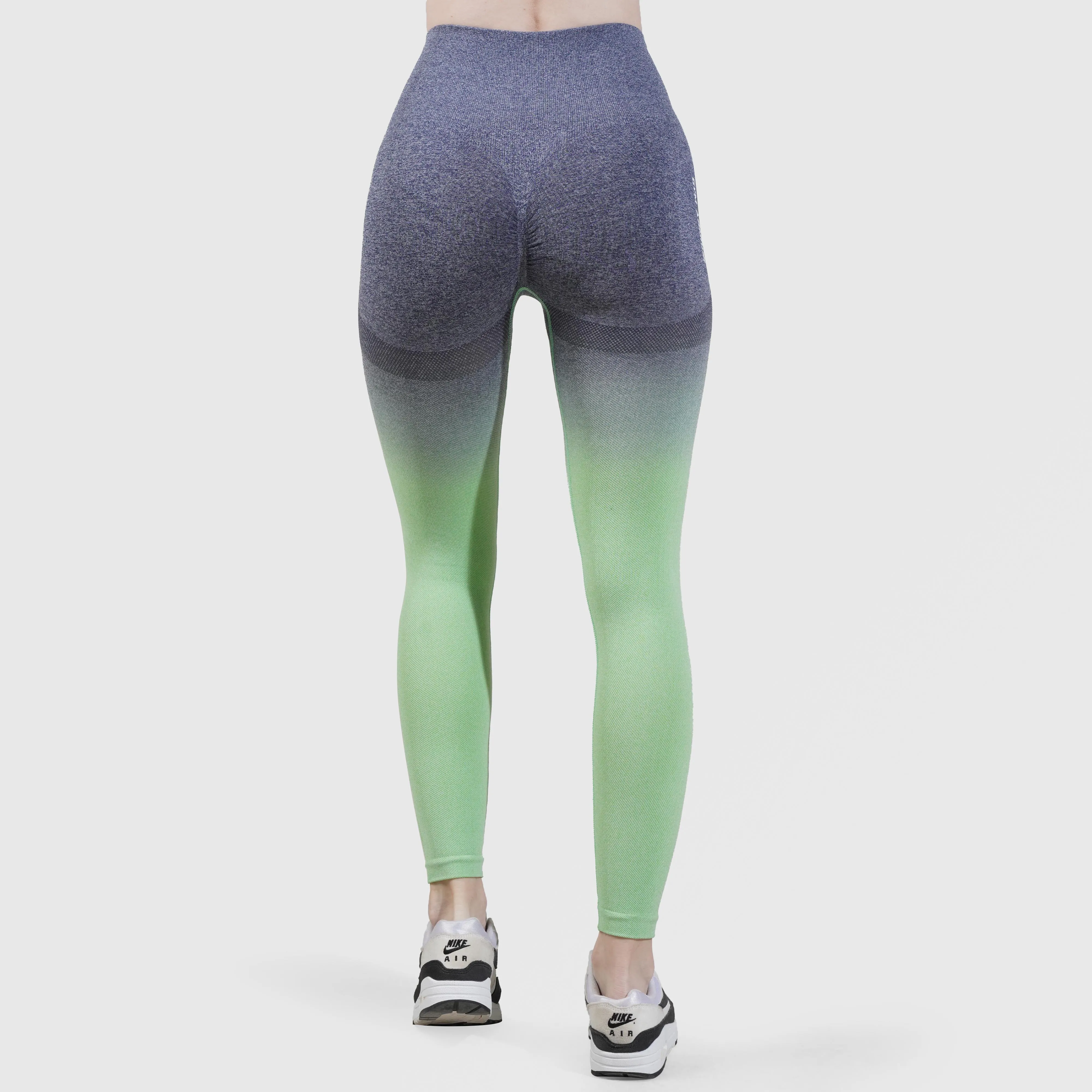 Gradient Seamless Leggings (Green)