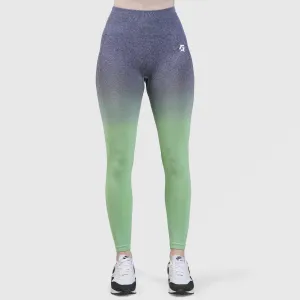 Gradient Seamless Leggings (Green)