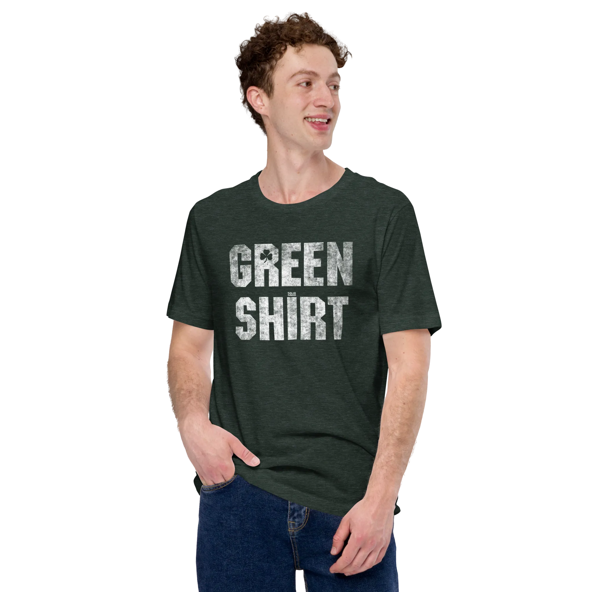 Green Shirt Soft Style T-Shirt