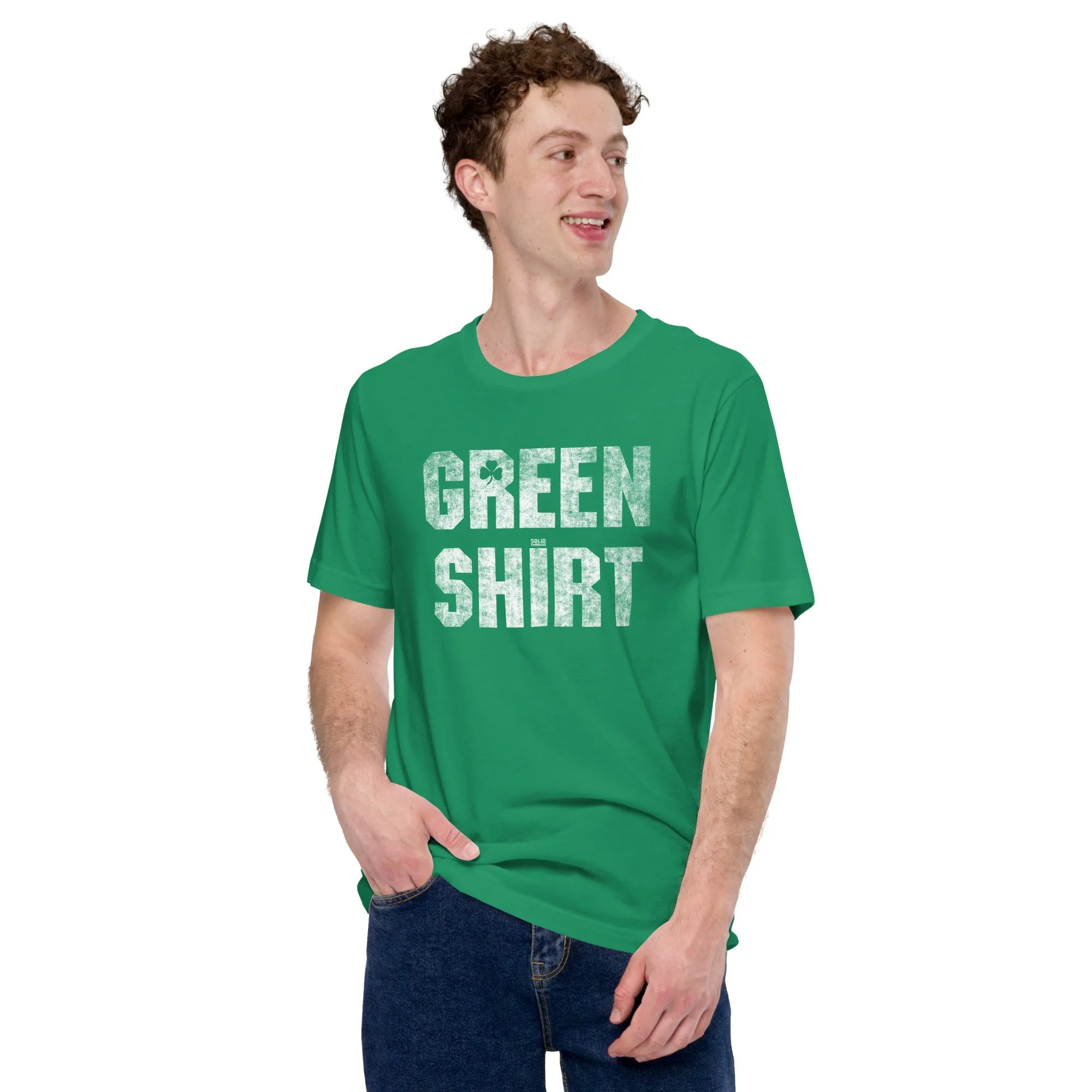 Green Shirt Soft Style T-Shirt