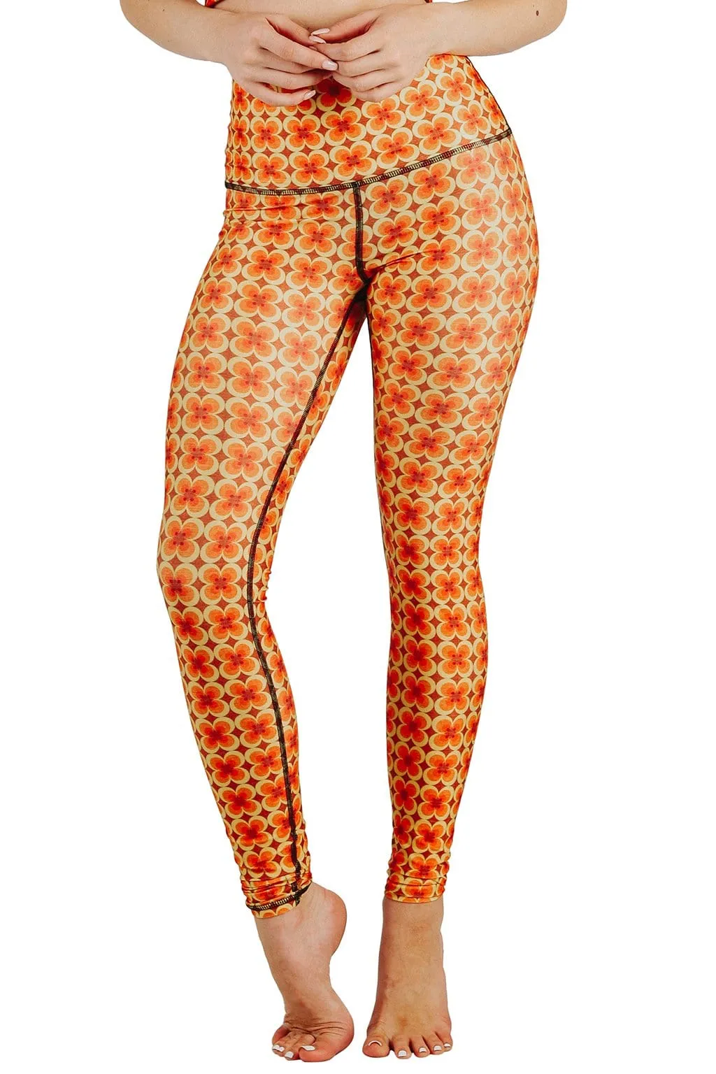 Groovy Girl Printed Yoga Leggings