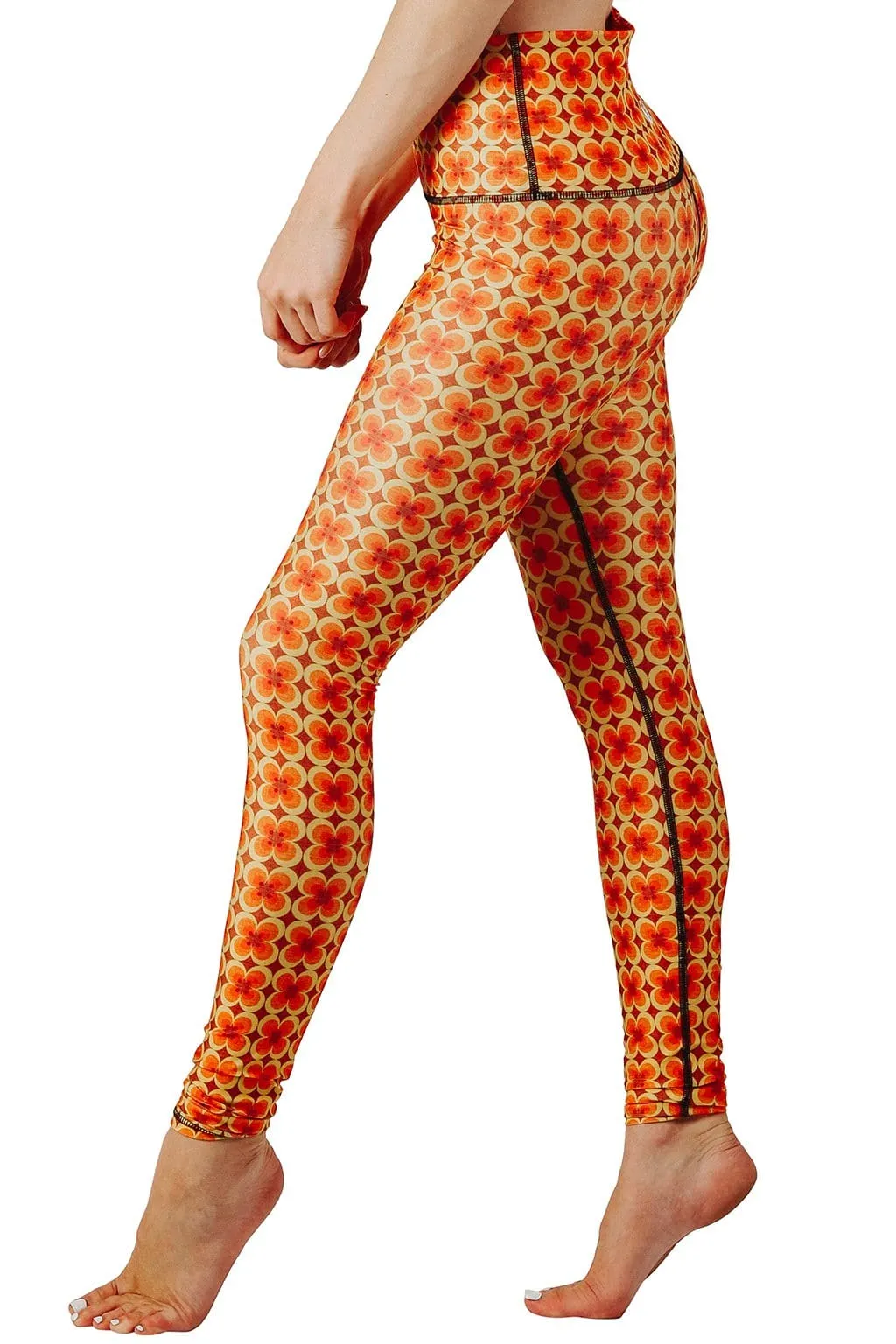 Groovy Girl Printed Yoga Leggings