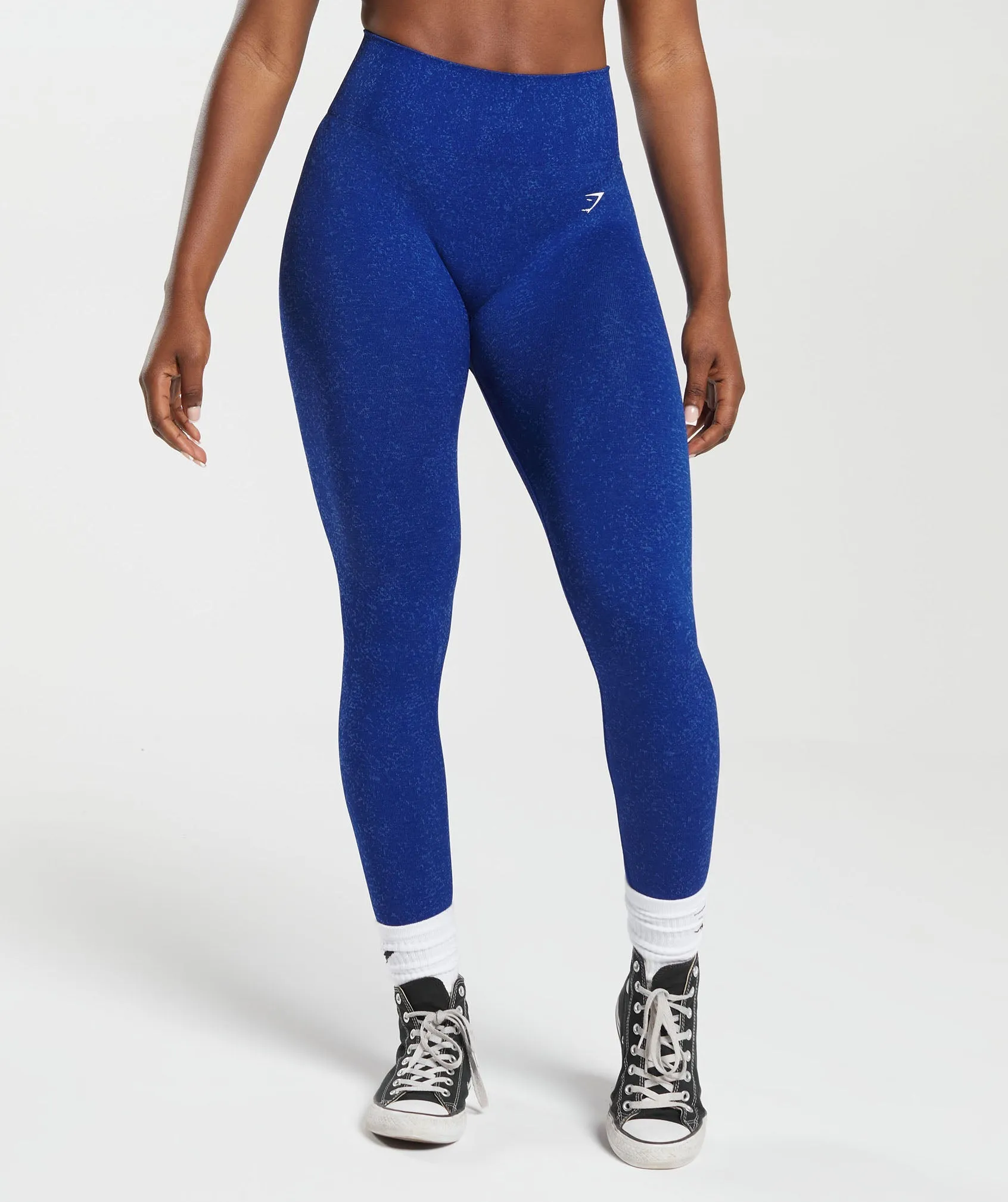 Gymshark Adapt Fleck Seamless Leggings - Cobalt Blue/Iris Blue