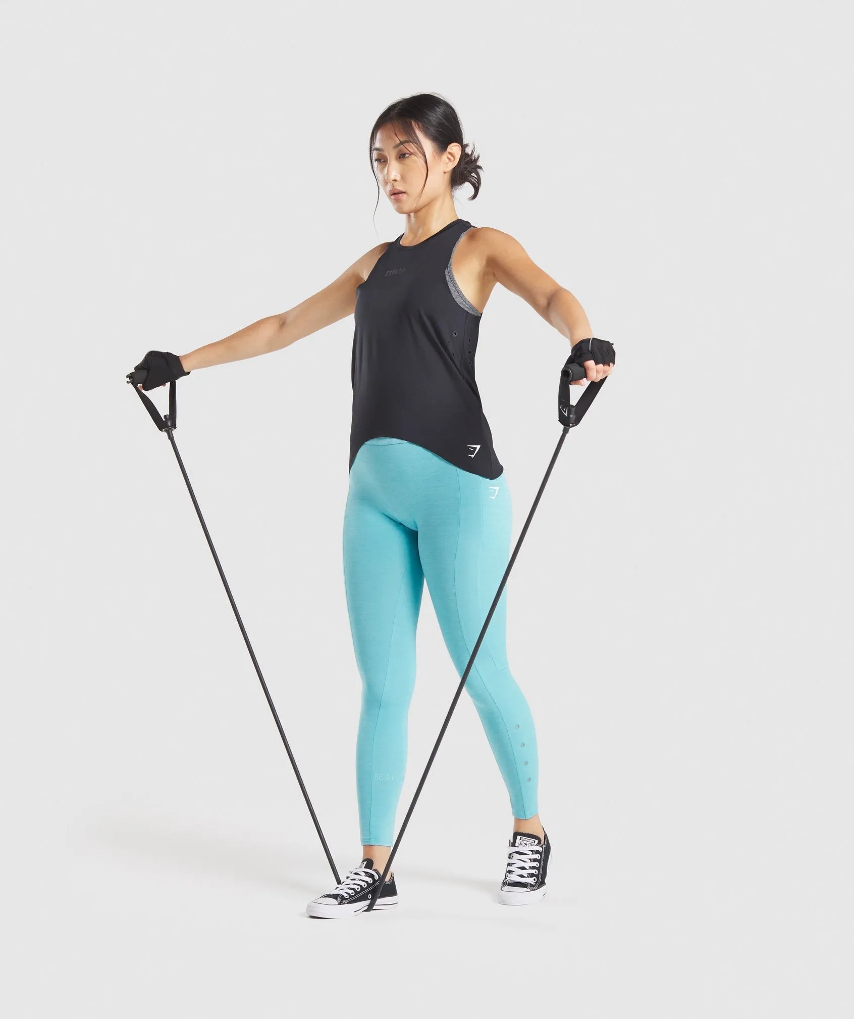 Gymshark Sol Lift Leggings - Light Blue