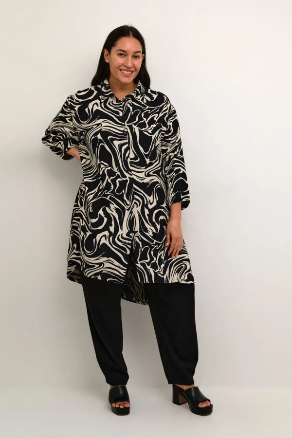 Kaffe Curve Printed Cala Tunic