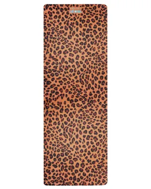 Leopard Print Travel Yoga Mat