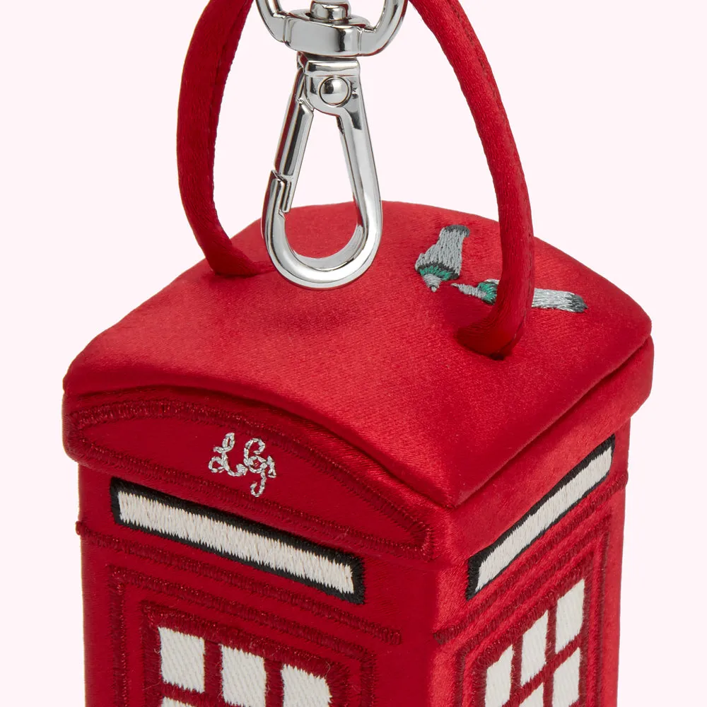 LULU RED LULU CALLING PHONEBOX CHARM