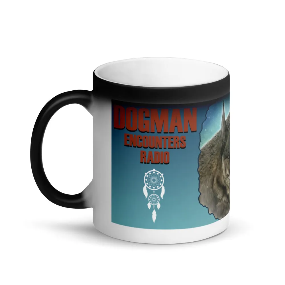 Matte Black Magic Dogman Encounters Pathfinder Collection Mug (design 3)