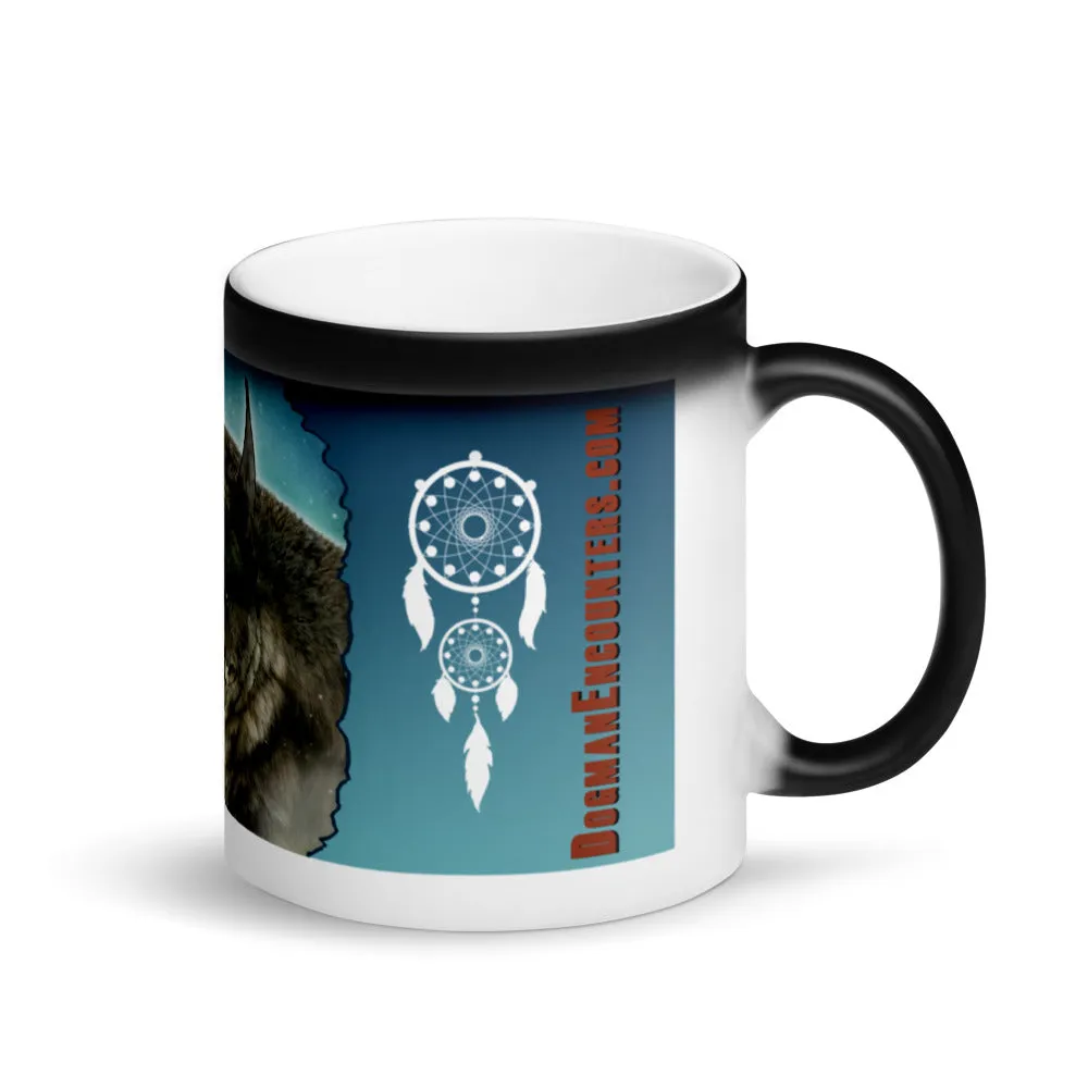 Matte Black Magic Dogman Encounters Pathfinder Collection Mug (design 3)