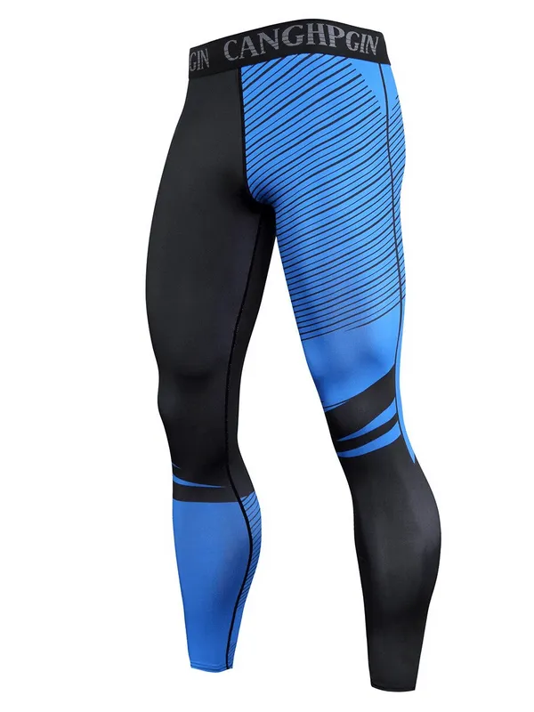 Men's Compression Sports Leggings for Running and Training - SF0948