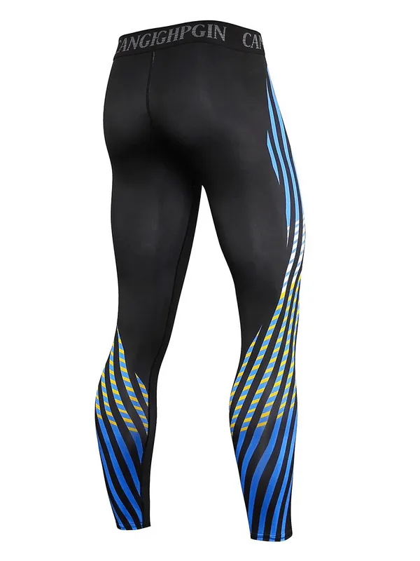 Men's Compression Sports Leggings for Running and Training - SF0948