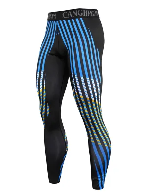 Men's Compression Sports Leggings for Running and Training - SF0948