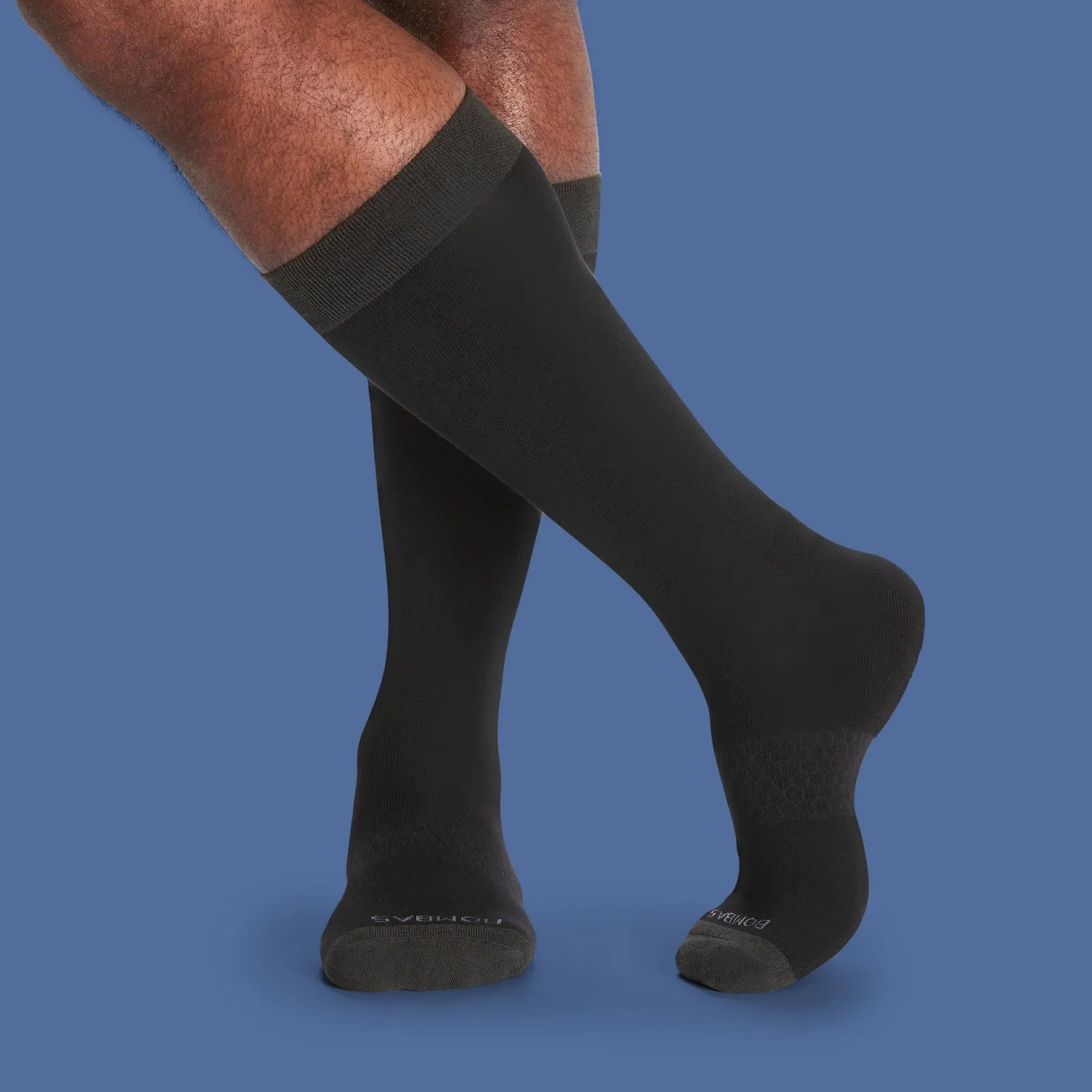 Men's Dress Over the Calf Solid Sock 4-Pack