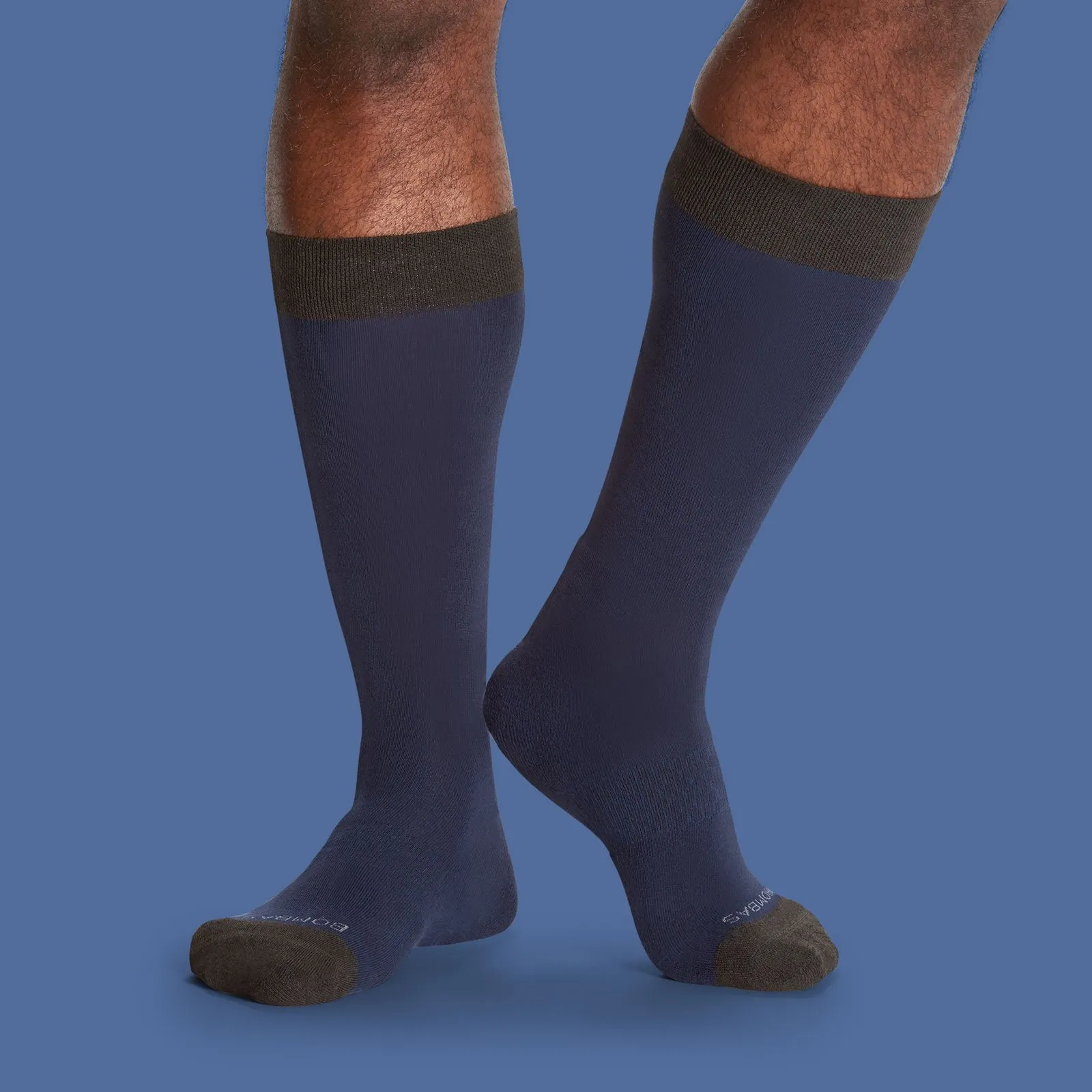 Men's Dress Over the Calf Solid Sock 4-Pack