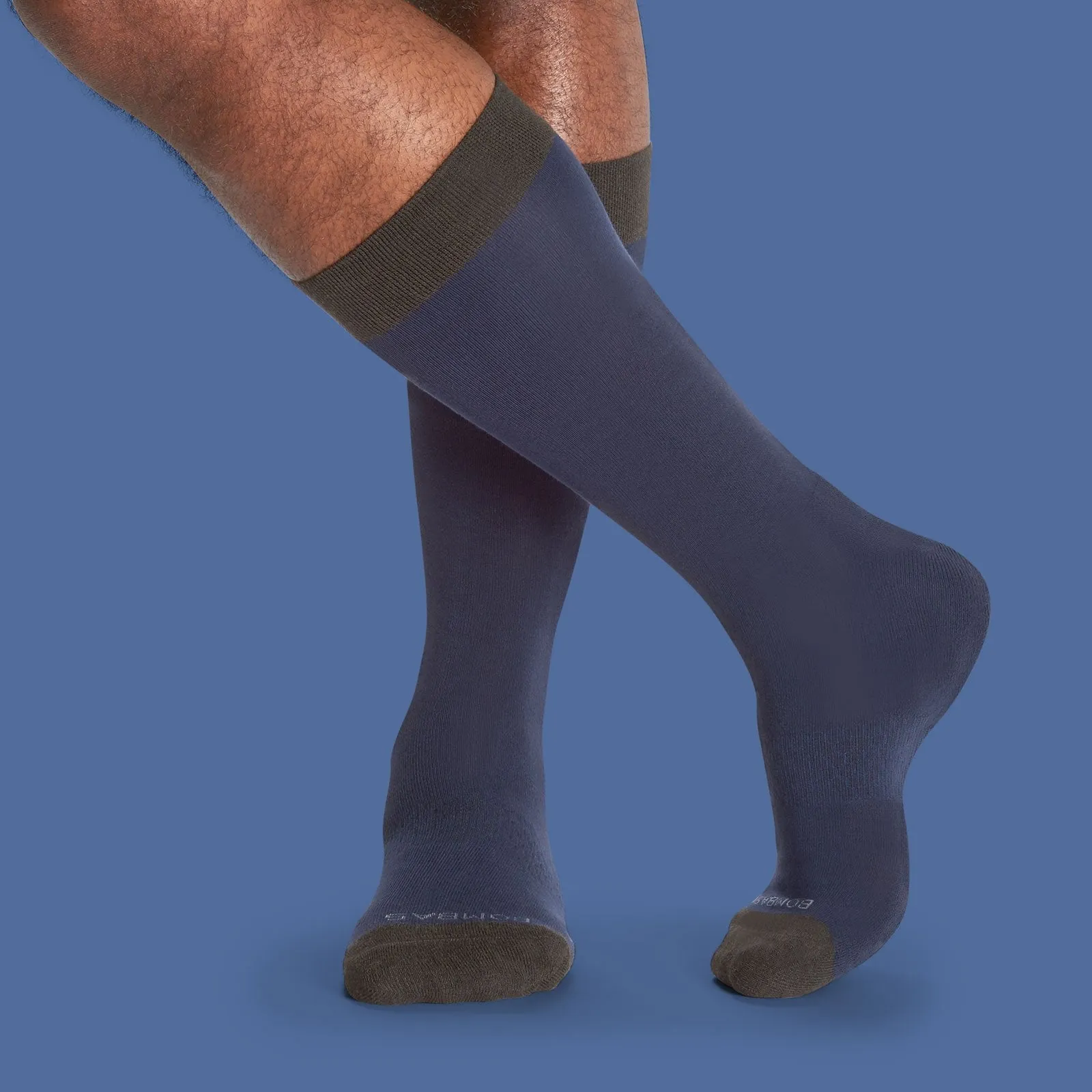 Men's Dress Over the Calf Solid Sock 4-Pack