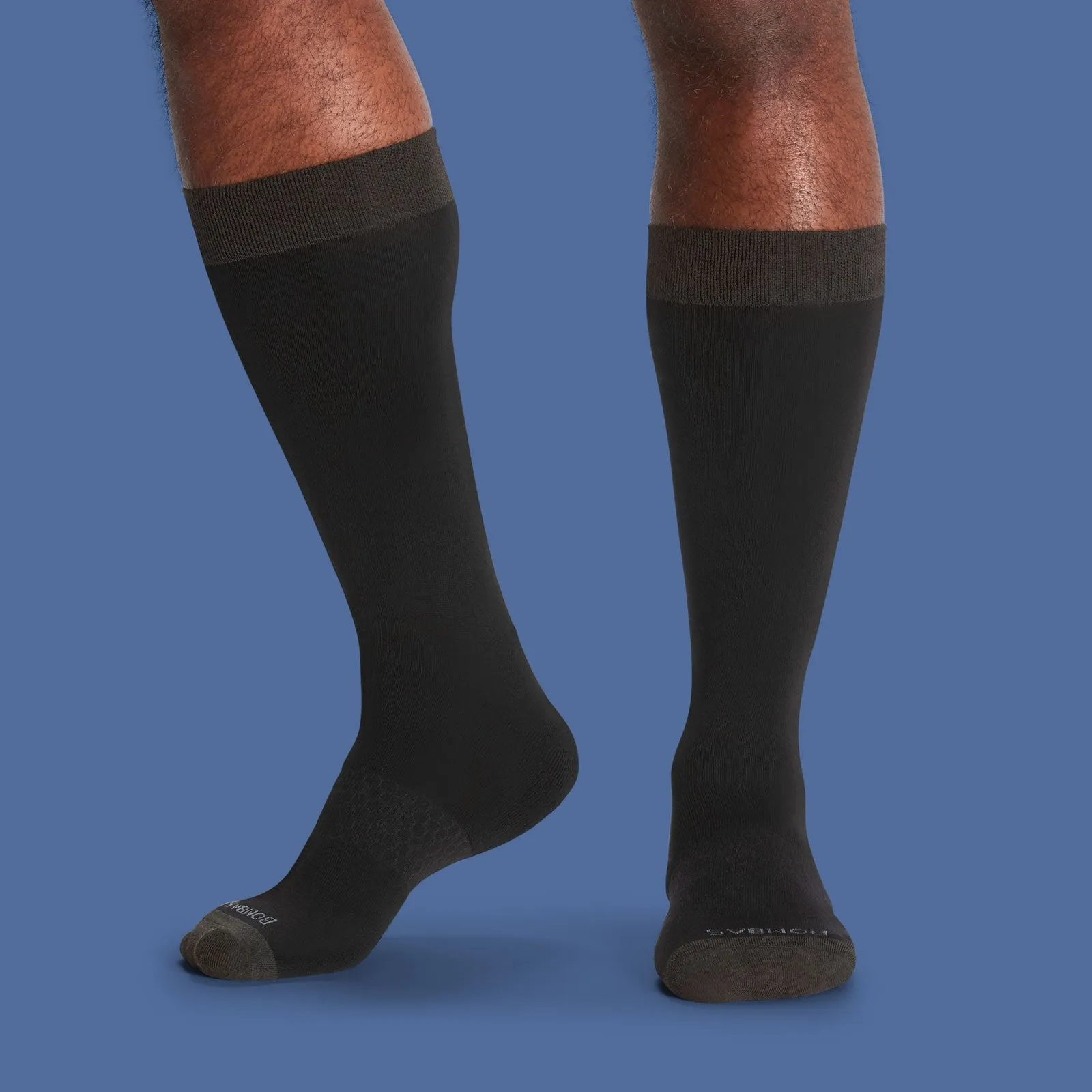 Men's Dress Over the Calf Solid Sock 4-Pack