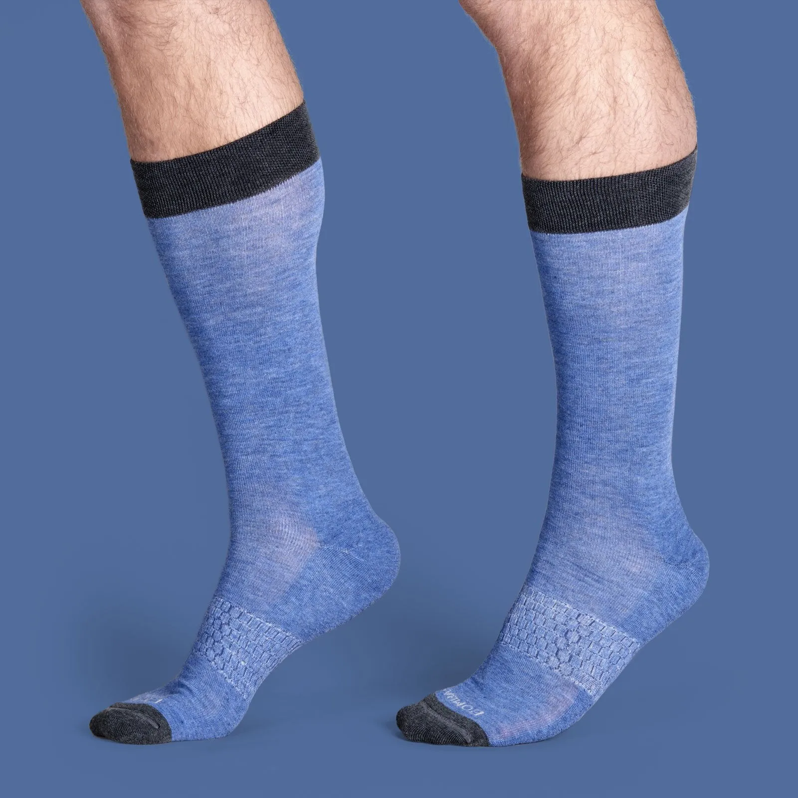 Men's Dress Over the Calf Solid Sock 4-Pack