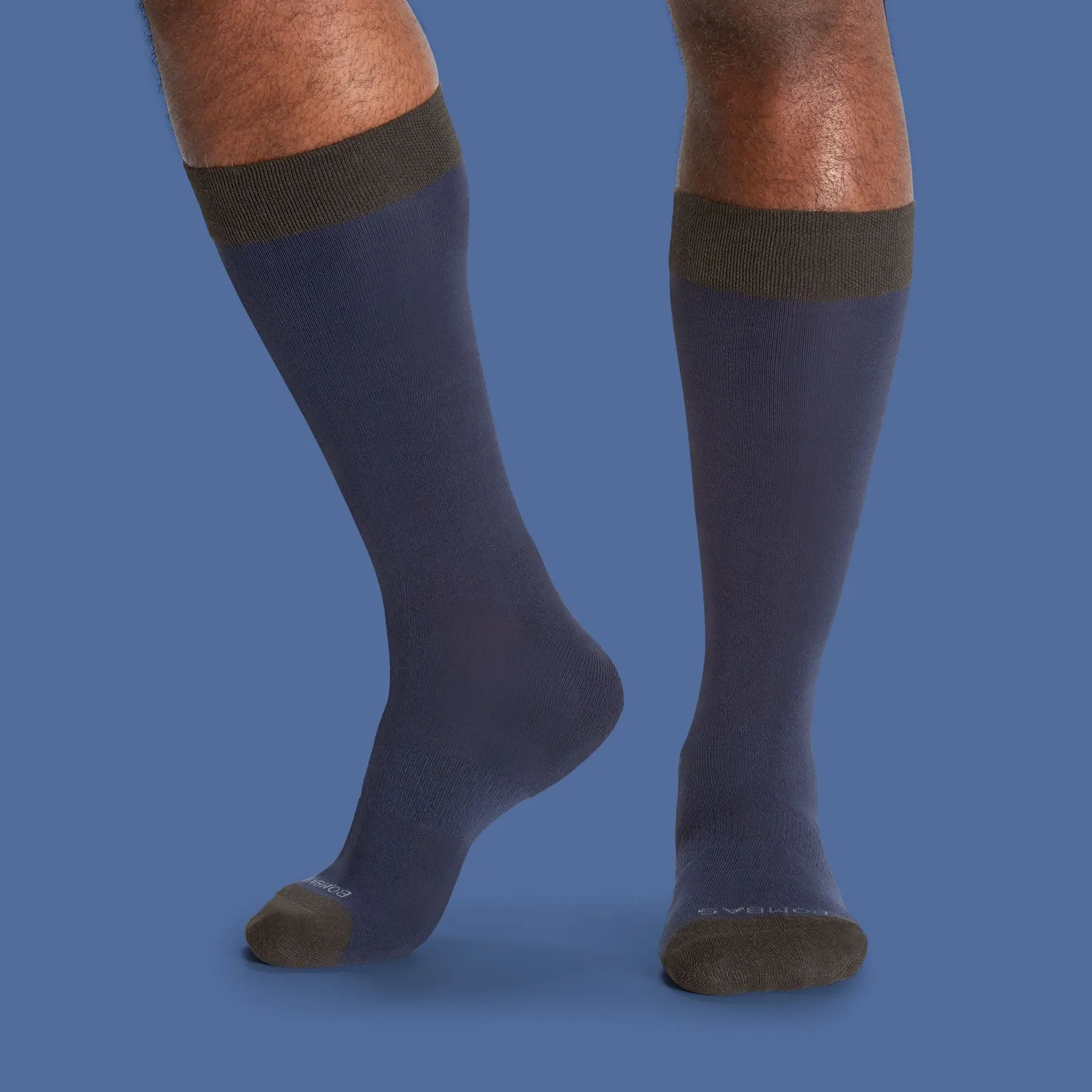 Men's Dress Over the Calf Solid Sock 4-Pack