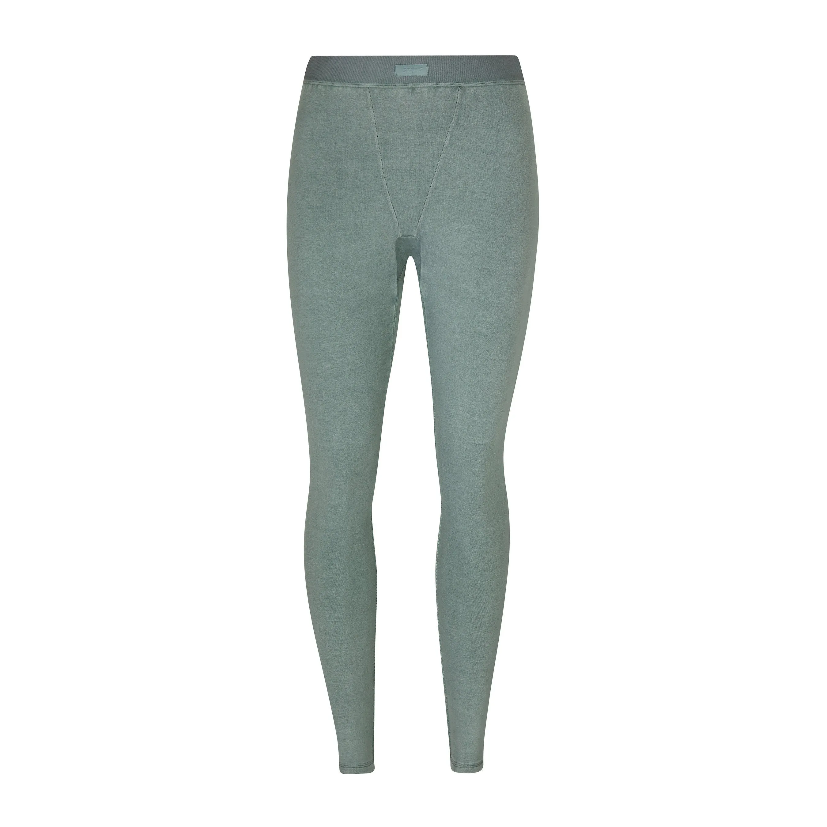 OUTDOOR BASICS SEAMED LEGGING | BLUE CHALK