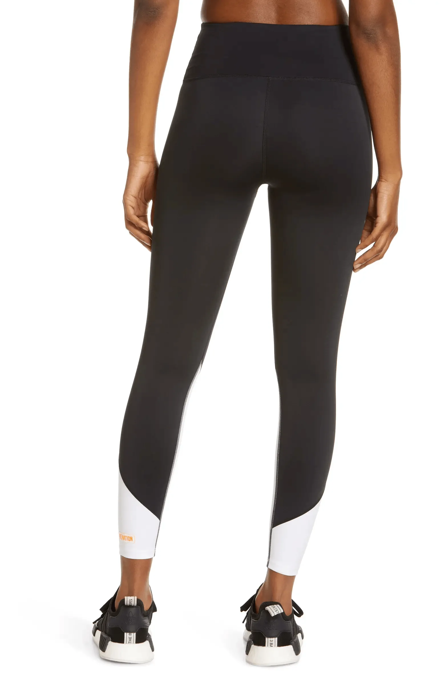 P.E Nation Half Volley Legging in Black