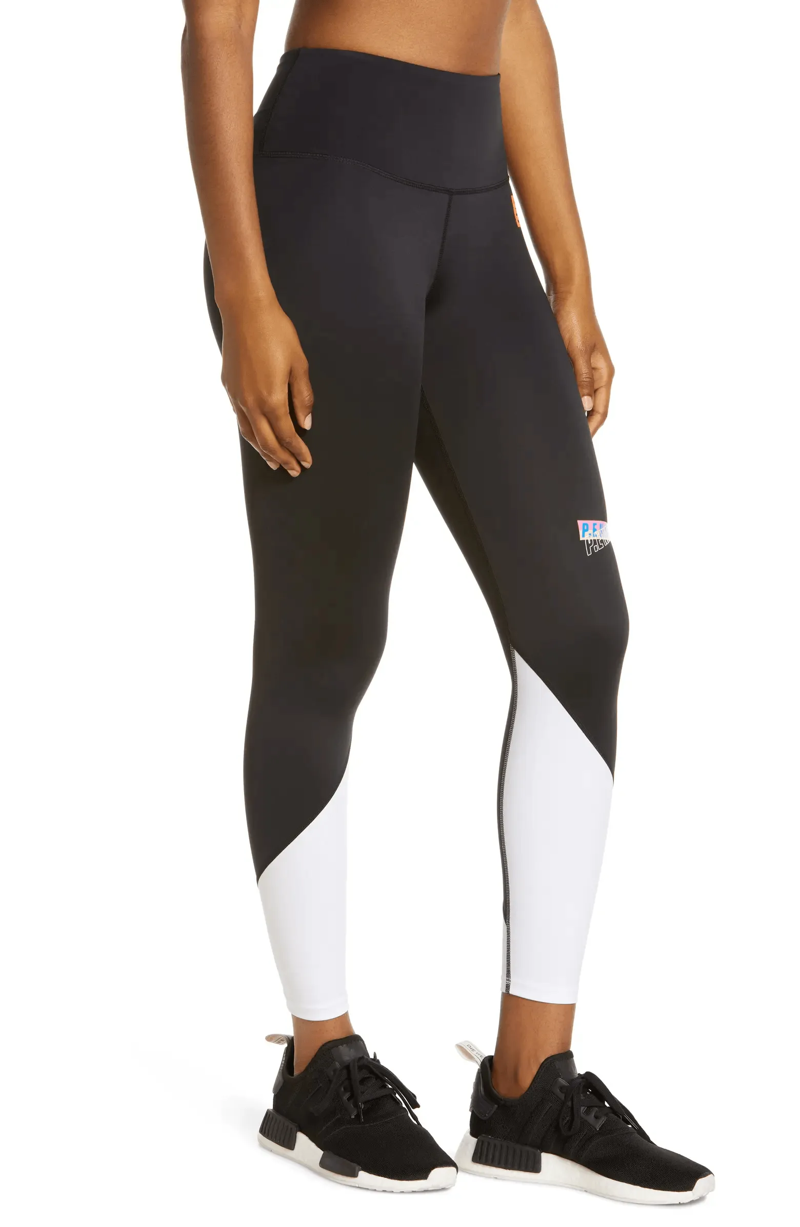 P.E Nation Half Volley Legging in Black