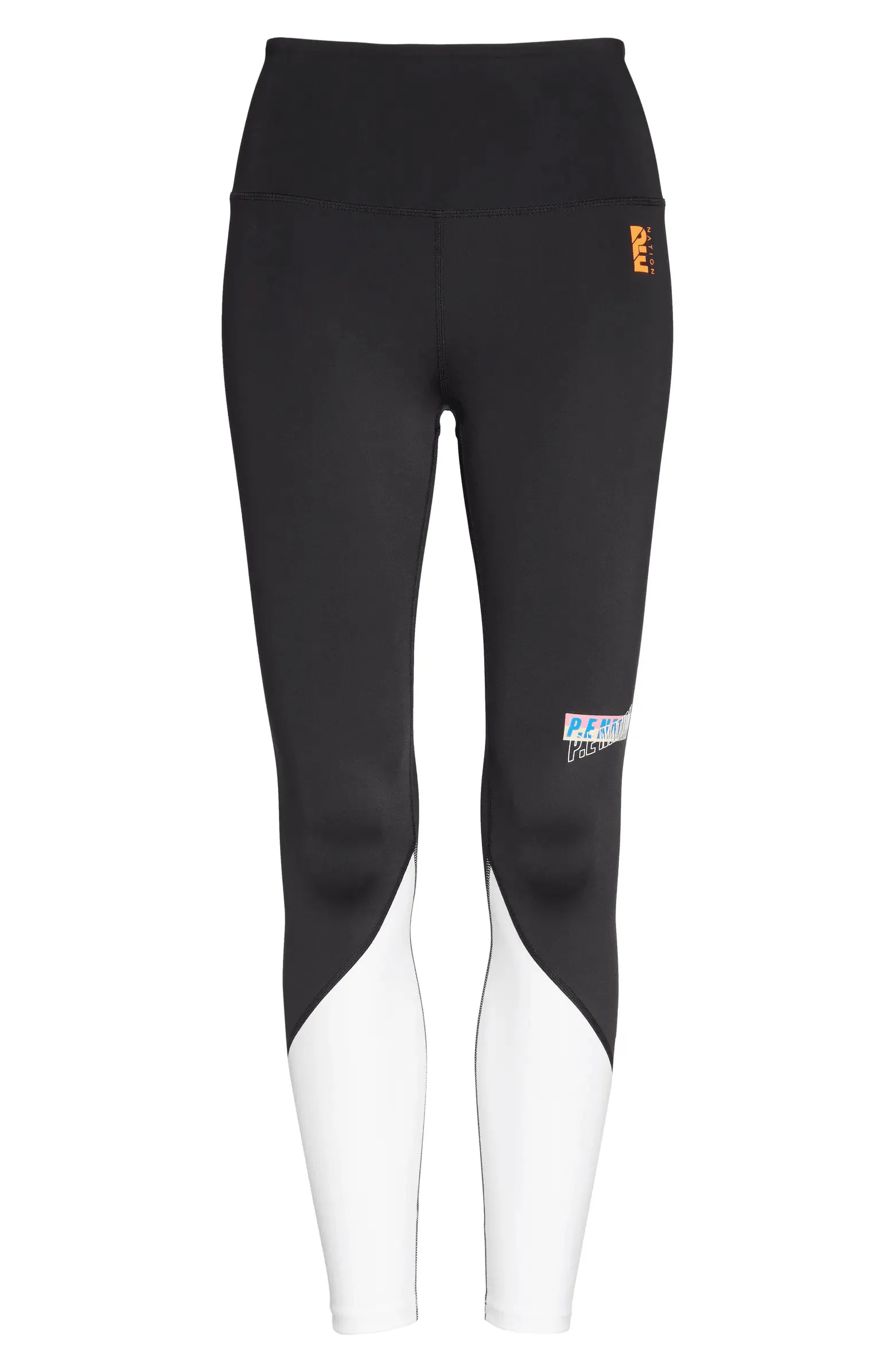 P.E Nation Half Volley Legging in Black