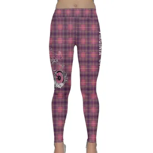 Plaid Girl Classic Bike - Ladies Yoga Leggings