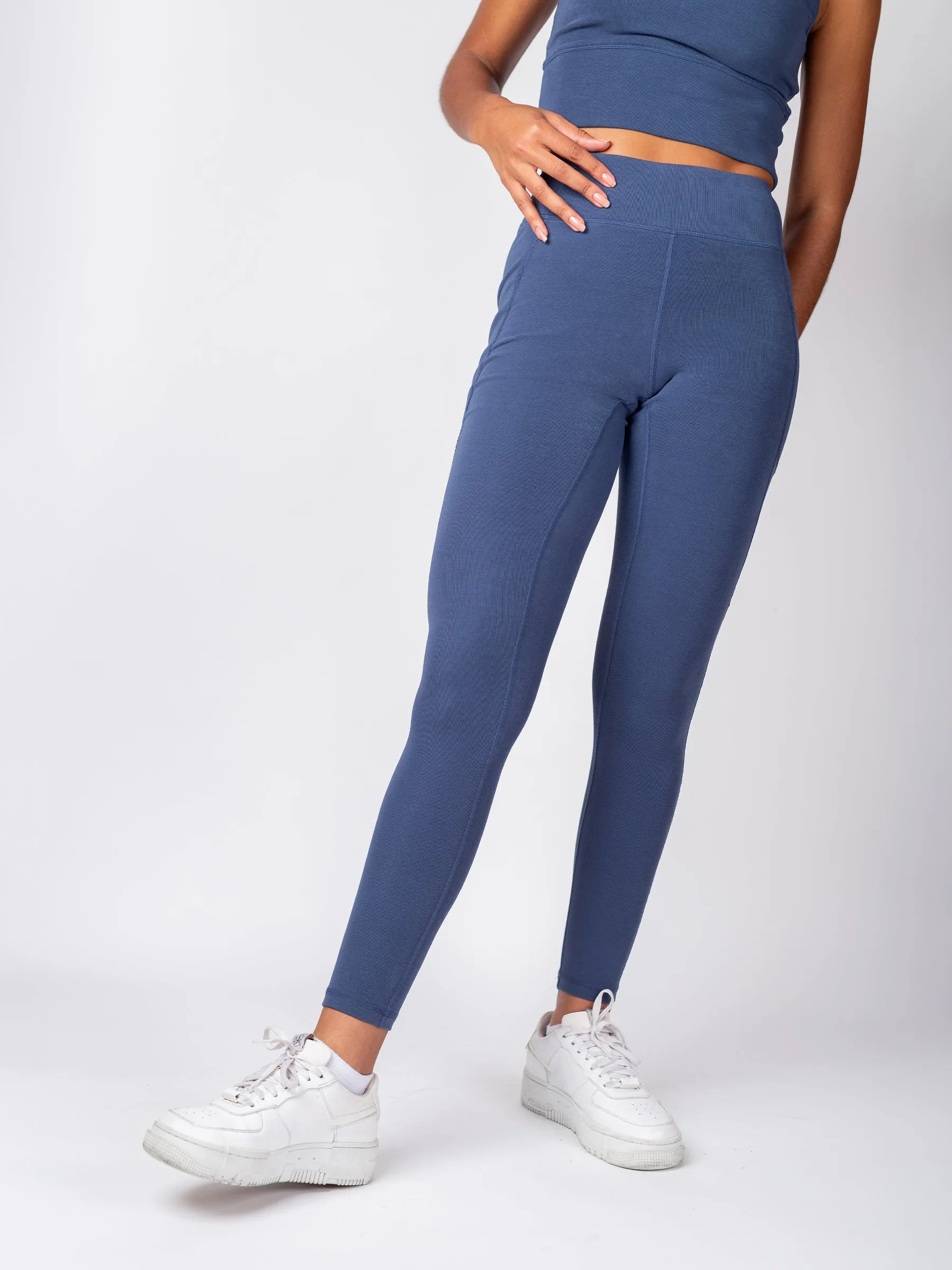 PlantTec™ Leggings | Blueberry