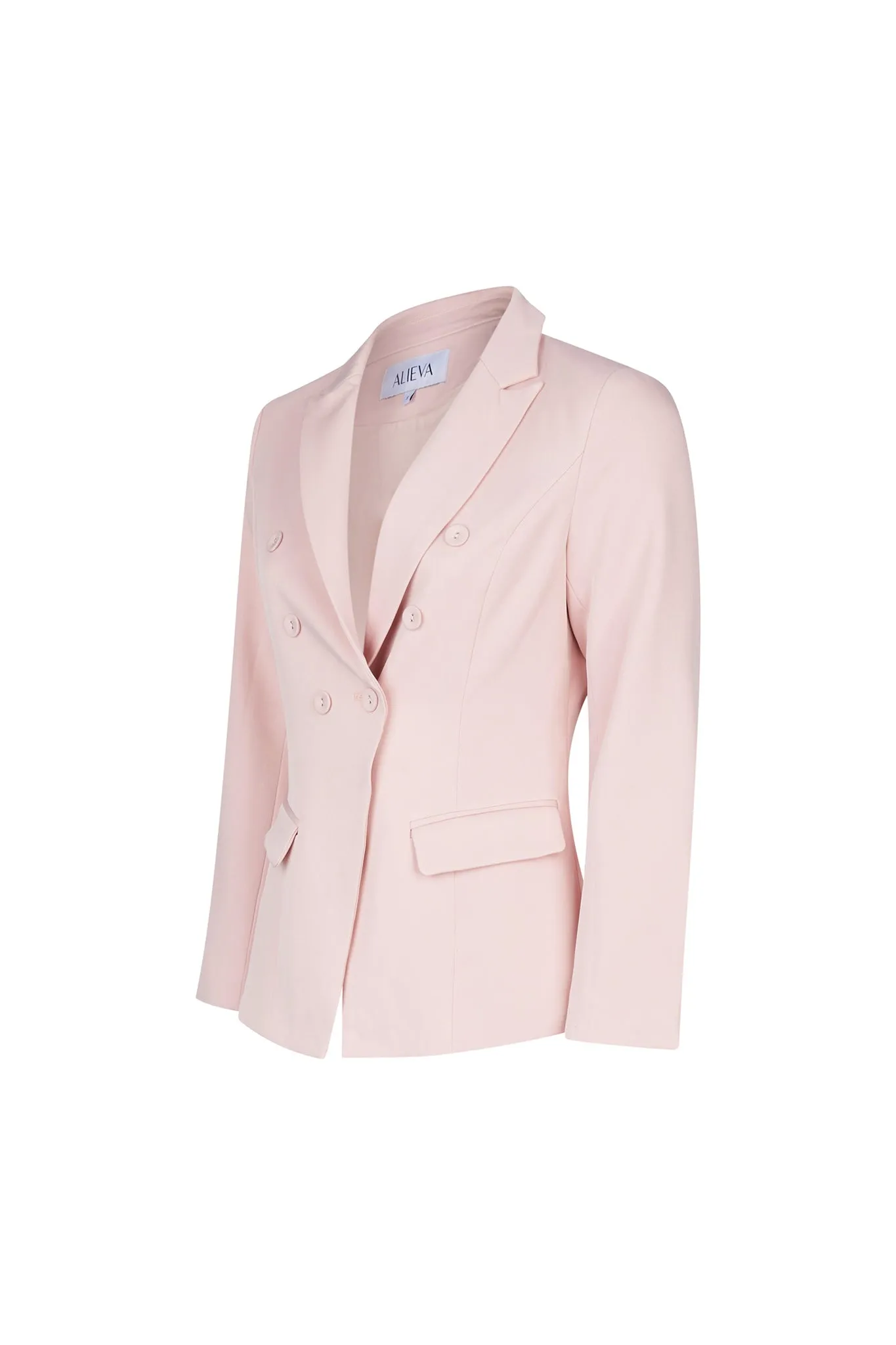 Rocio Tailored Blazer (Soft Pink)