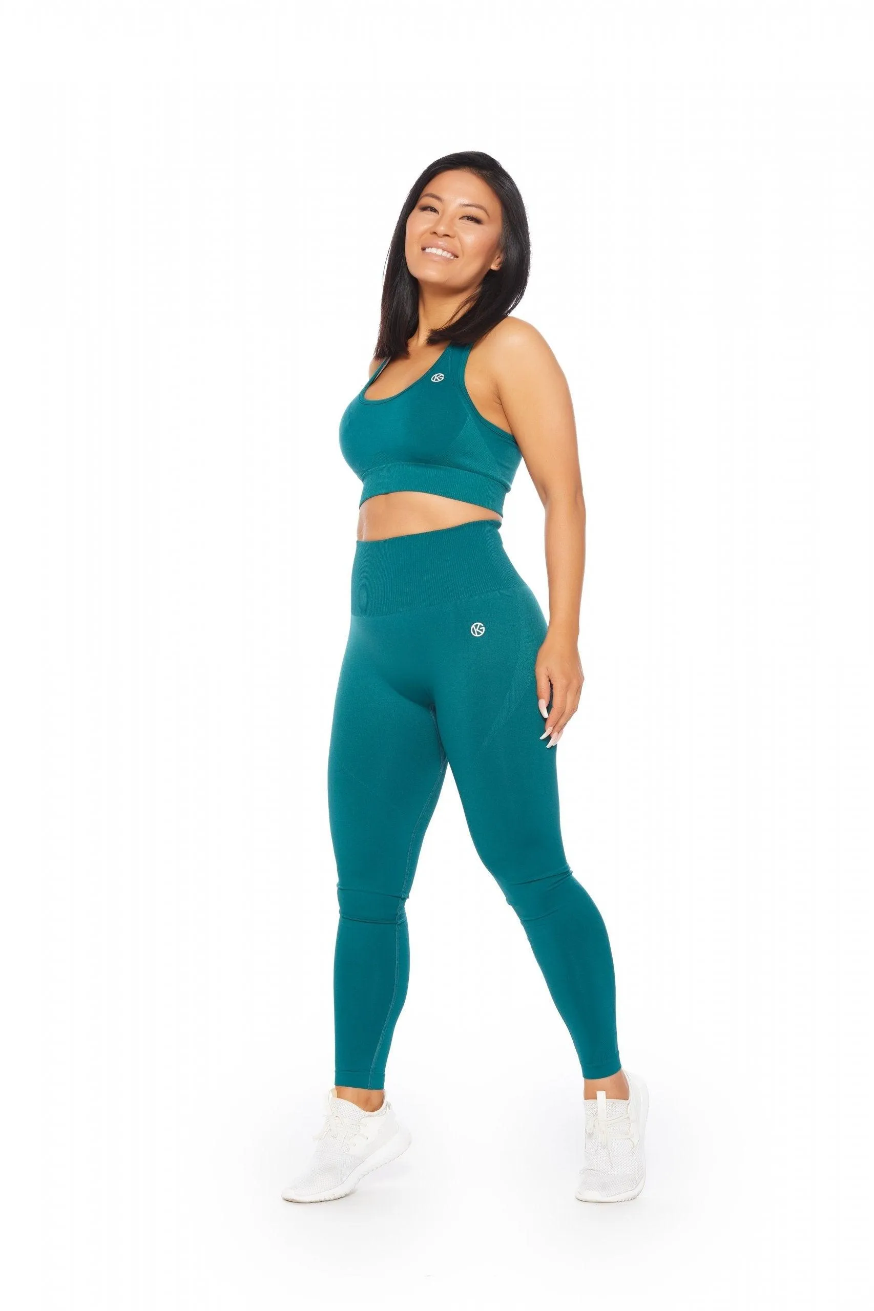 Seamless Leggings - Dark Green