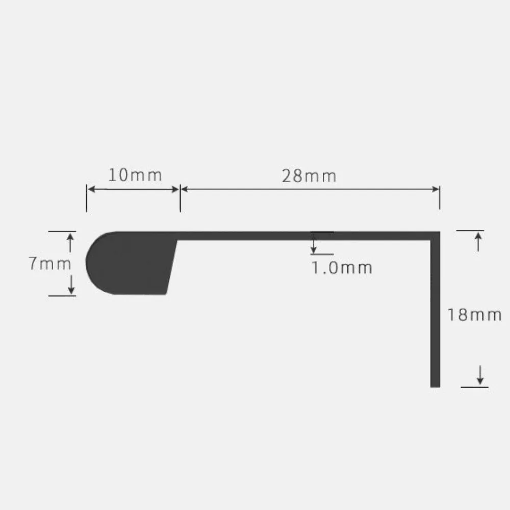 SENTI / Long Cabinet Edge Pull