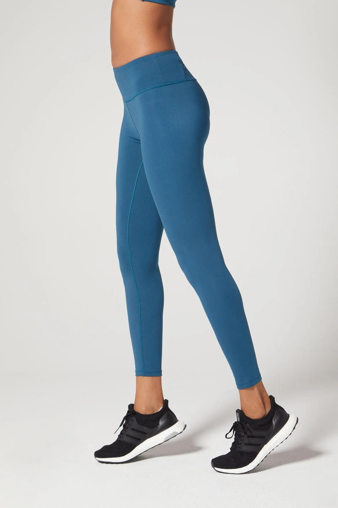 Wear It To Heart Zoe Back Pocket Legging - Deep Lake